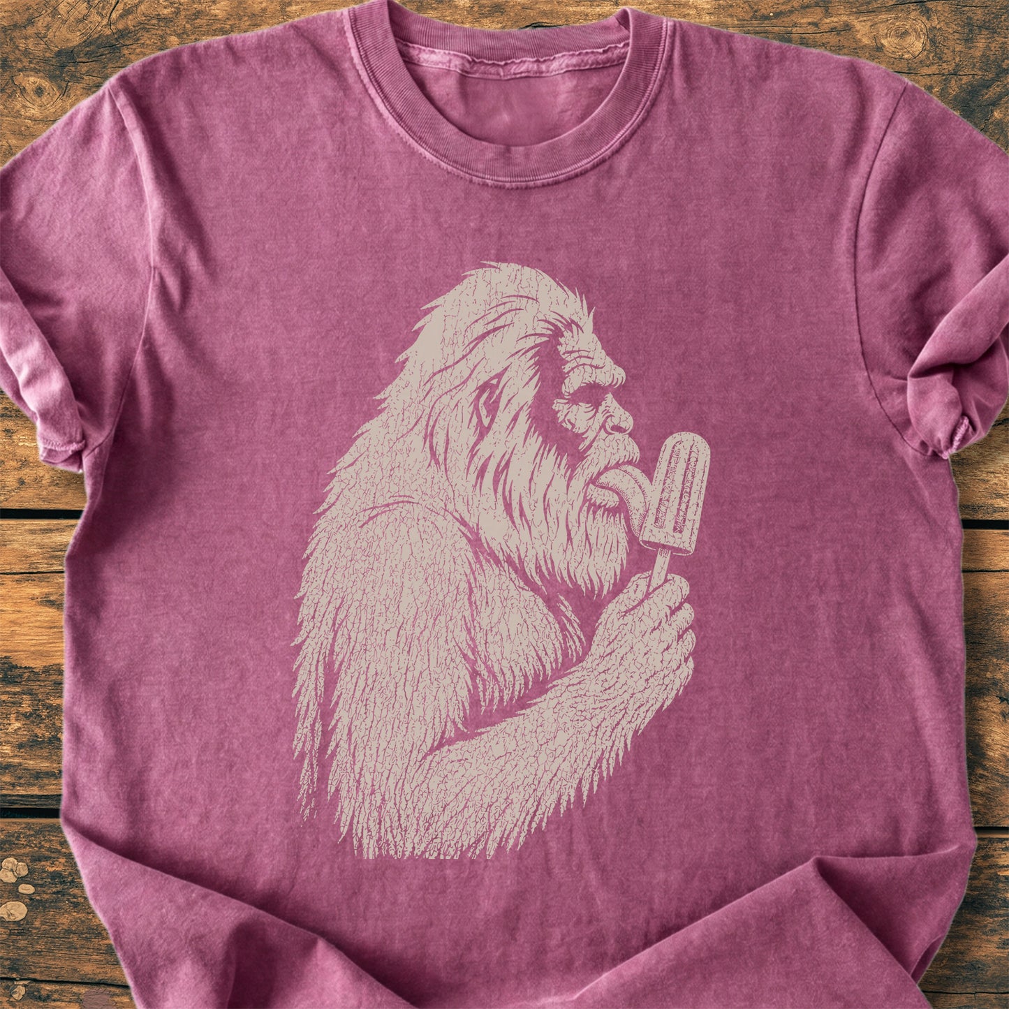 Bigfoot Summer Vibes - Premium Vintage Tee