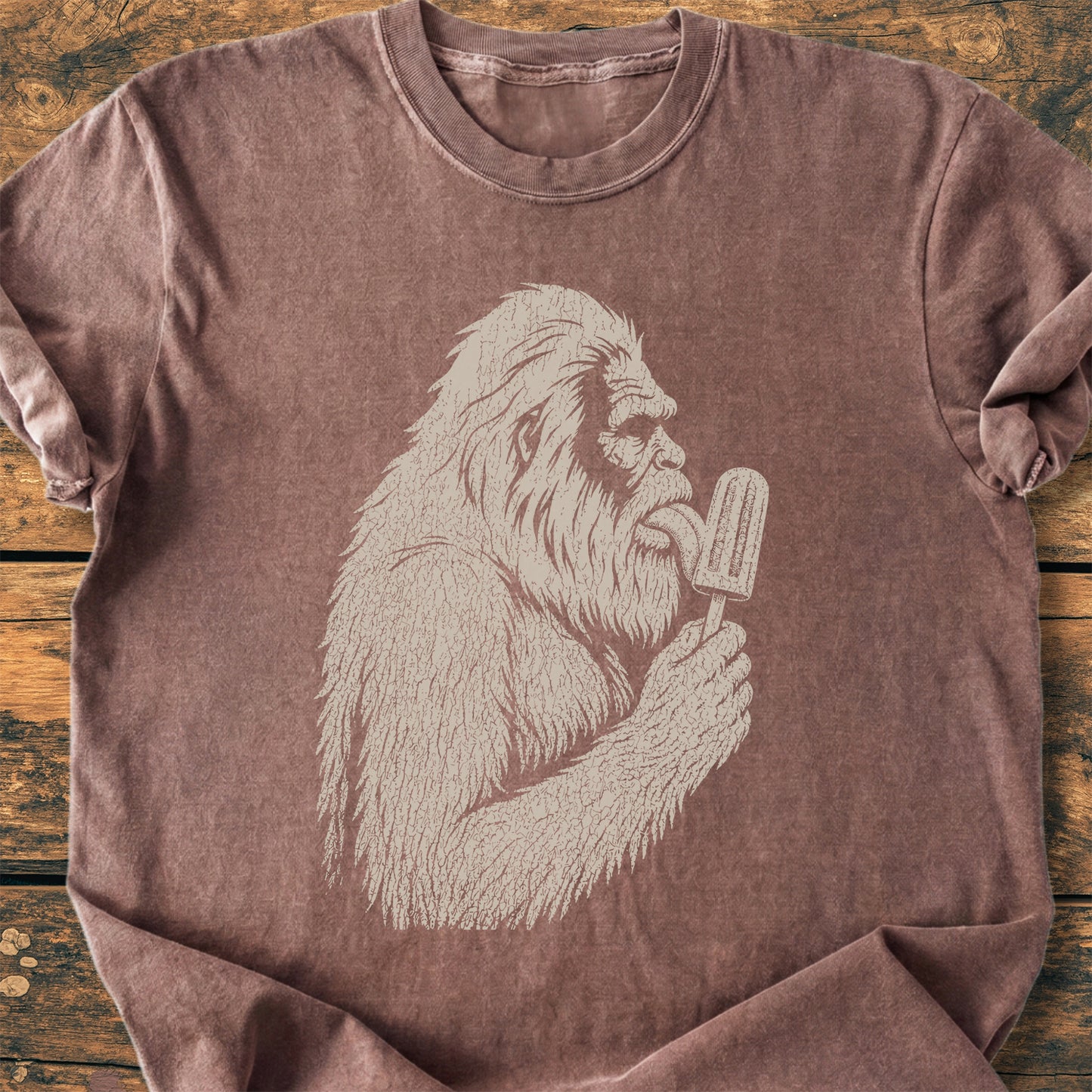 Bigfoot Summer Vibes - Premium Vintage Tee