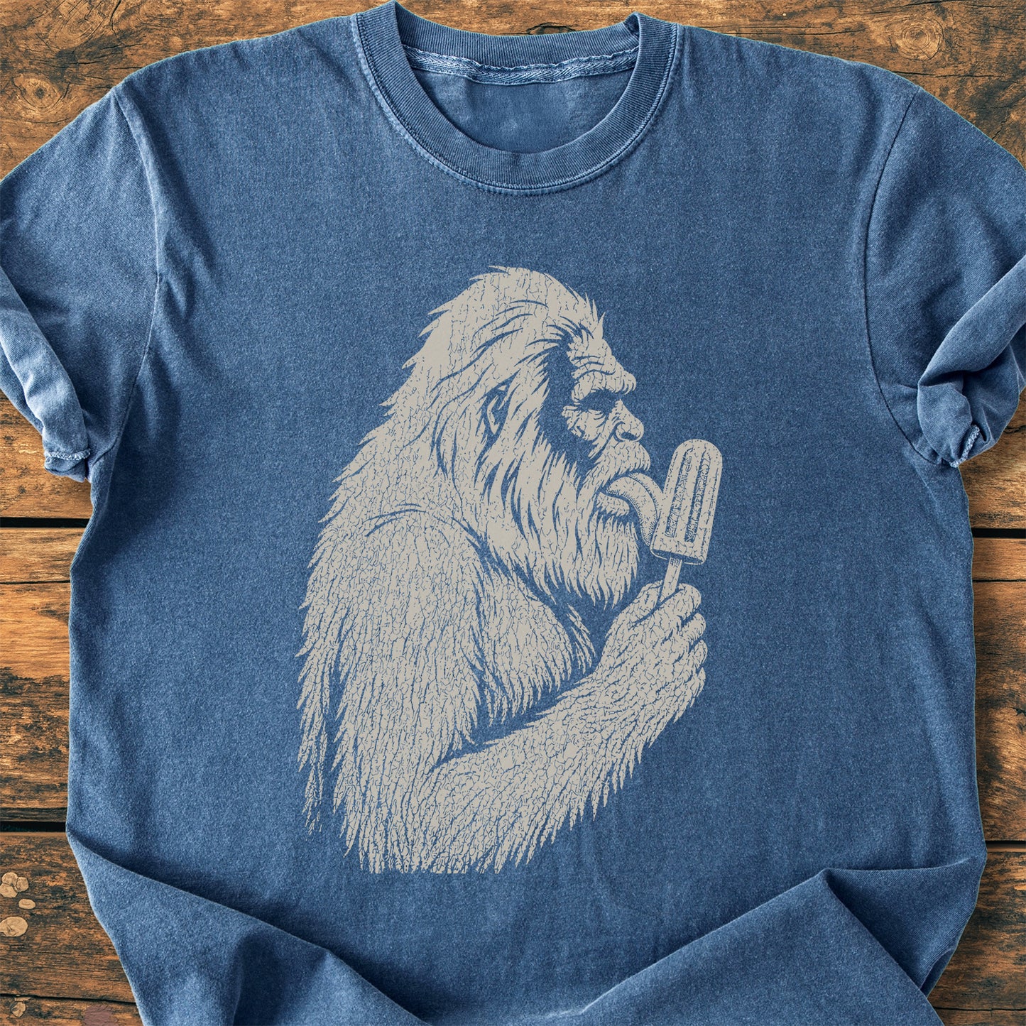 Bigfoot Summer Vibes - Premium Vintage Tee