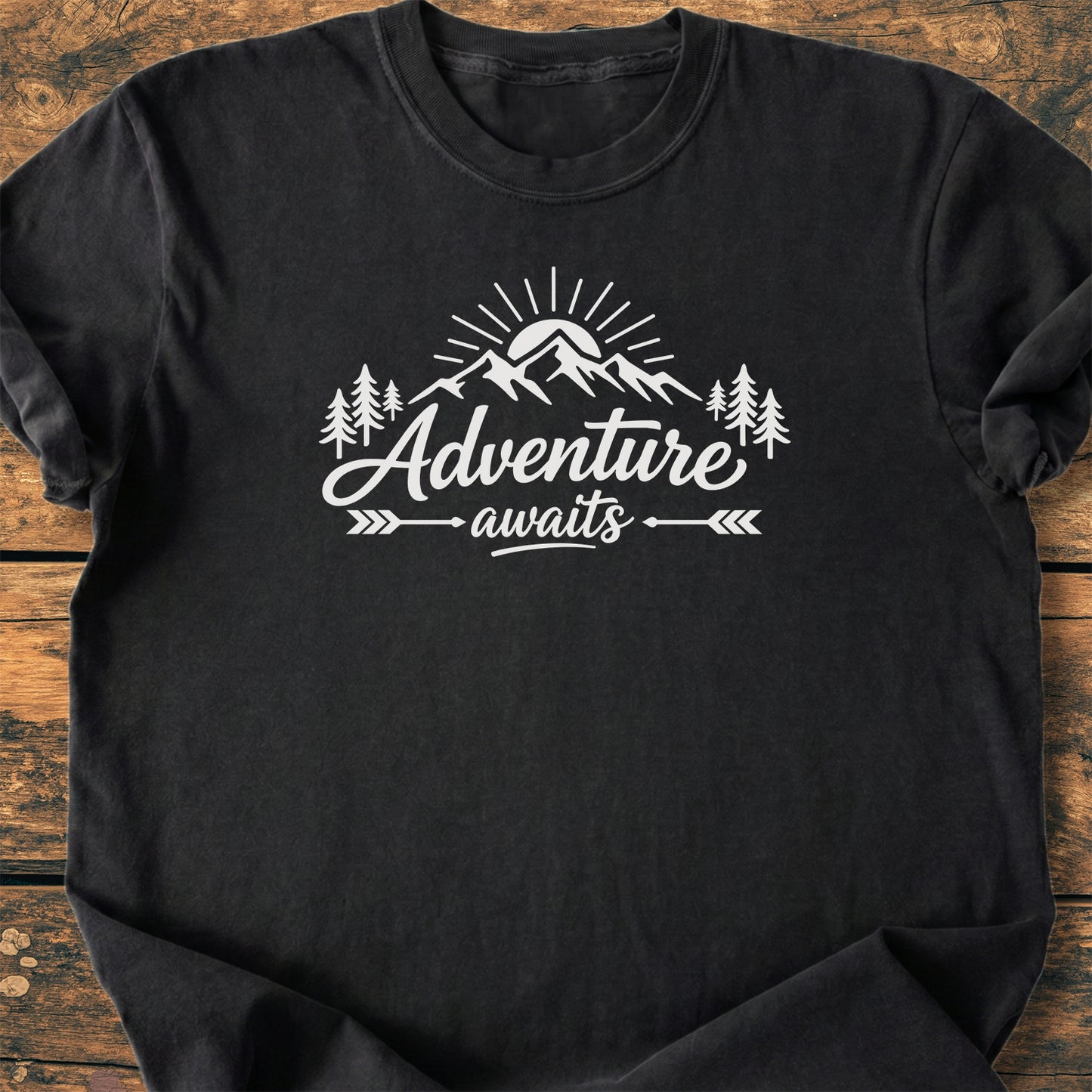 Adventure Awaits - Premium Vintage Tee