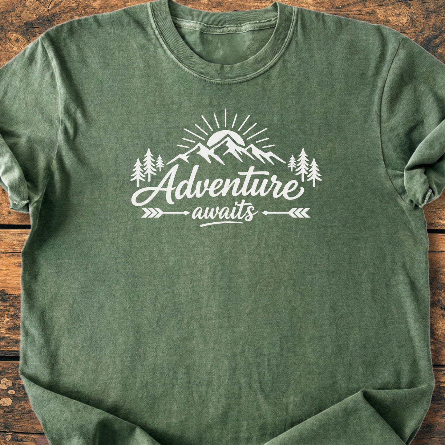 Adventure Awaits - Premium Vintage Tee