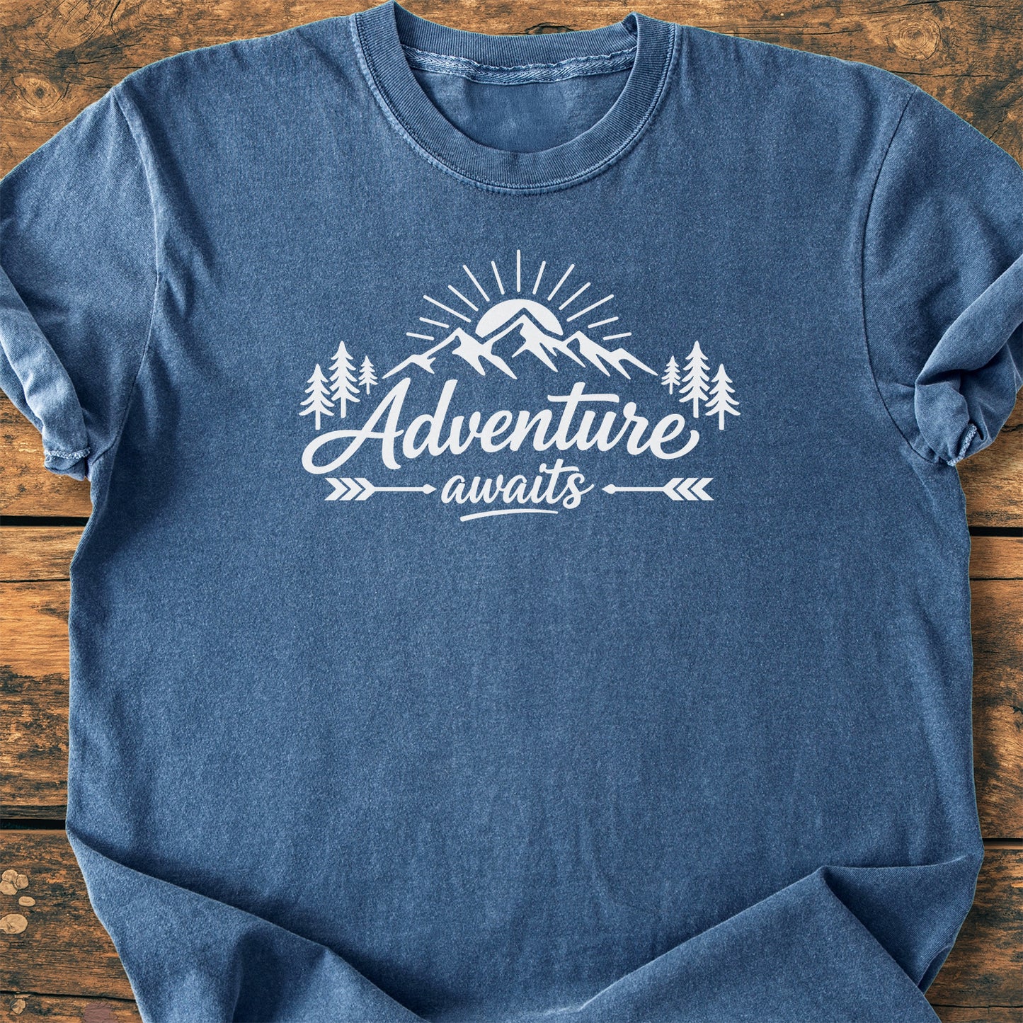 Adventure Awaits - Premium Vintage Tee