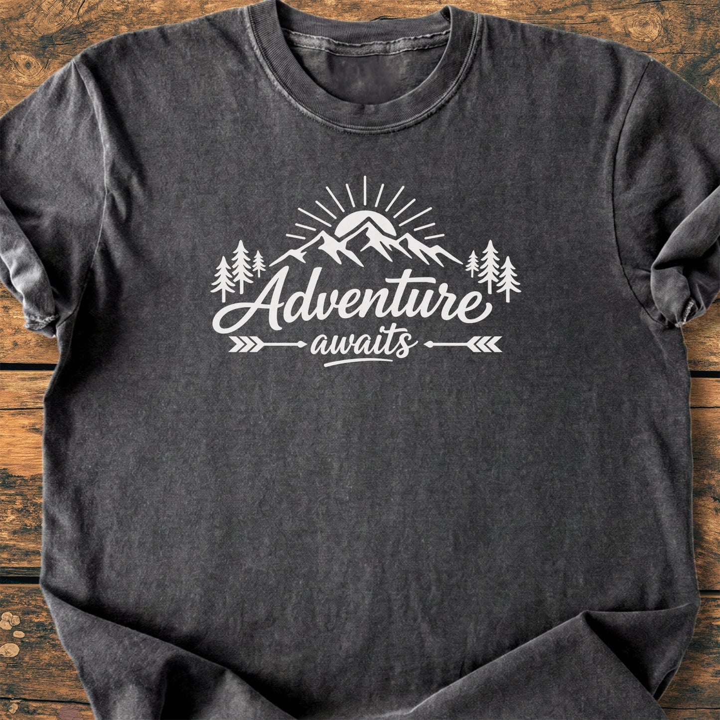 Adventure Awaits - Premium Vintage Tee