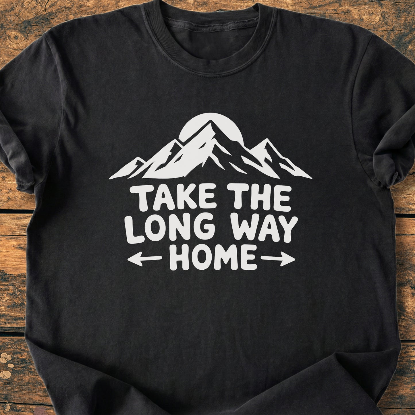 Take The Long Way Home - Premium Vintage Tee