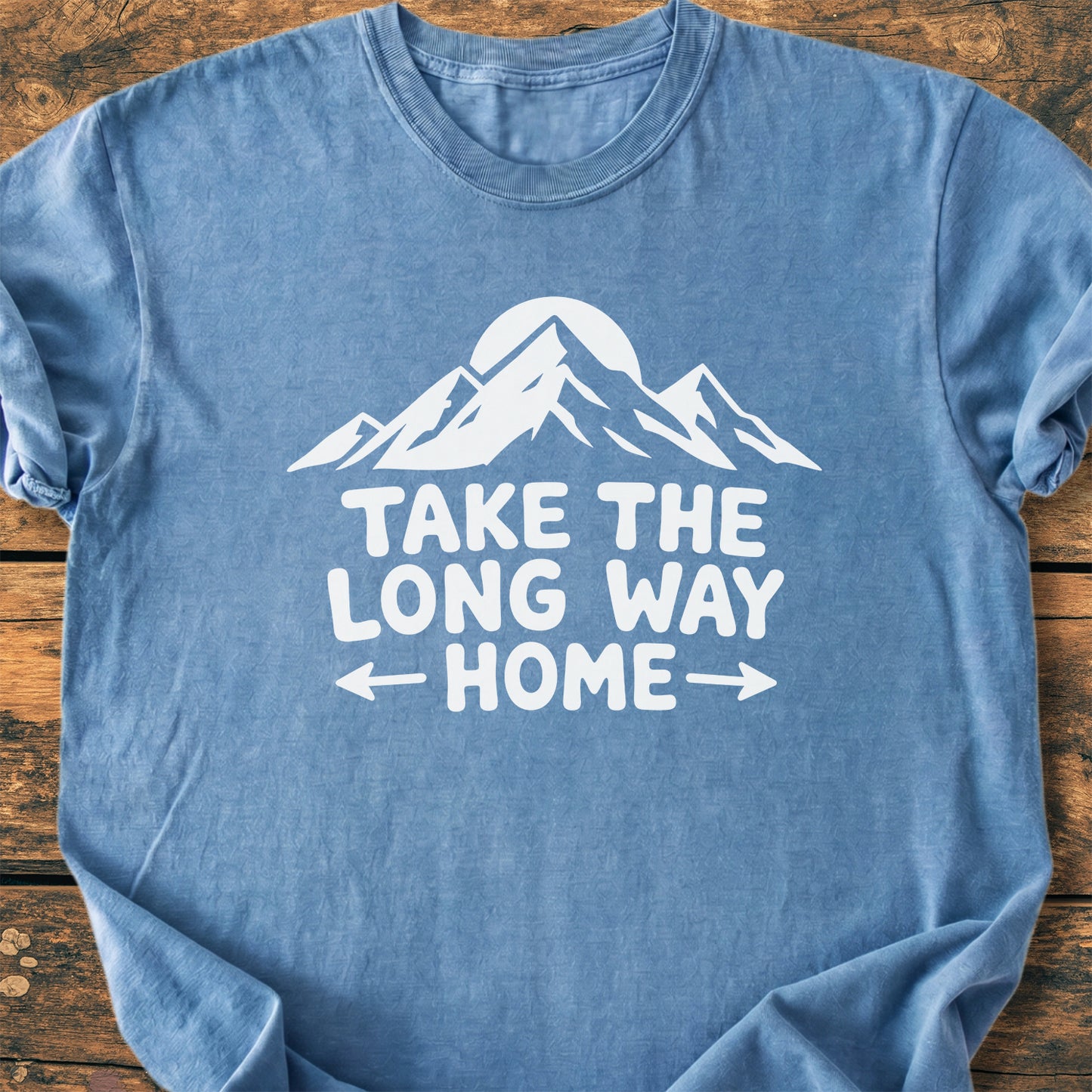 Take The Long Way Home - Premium Vintage Tee