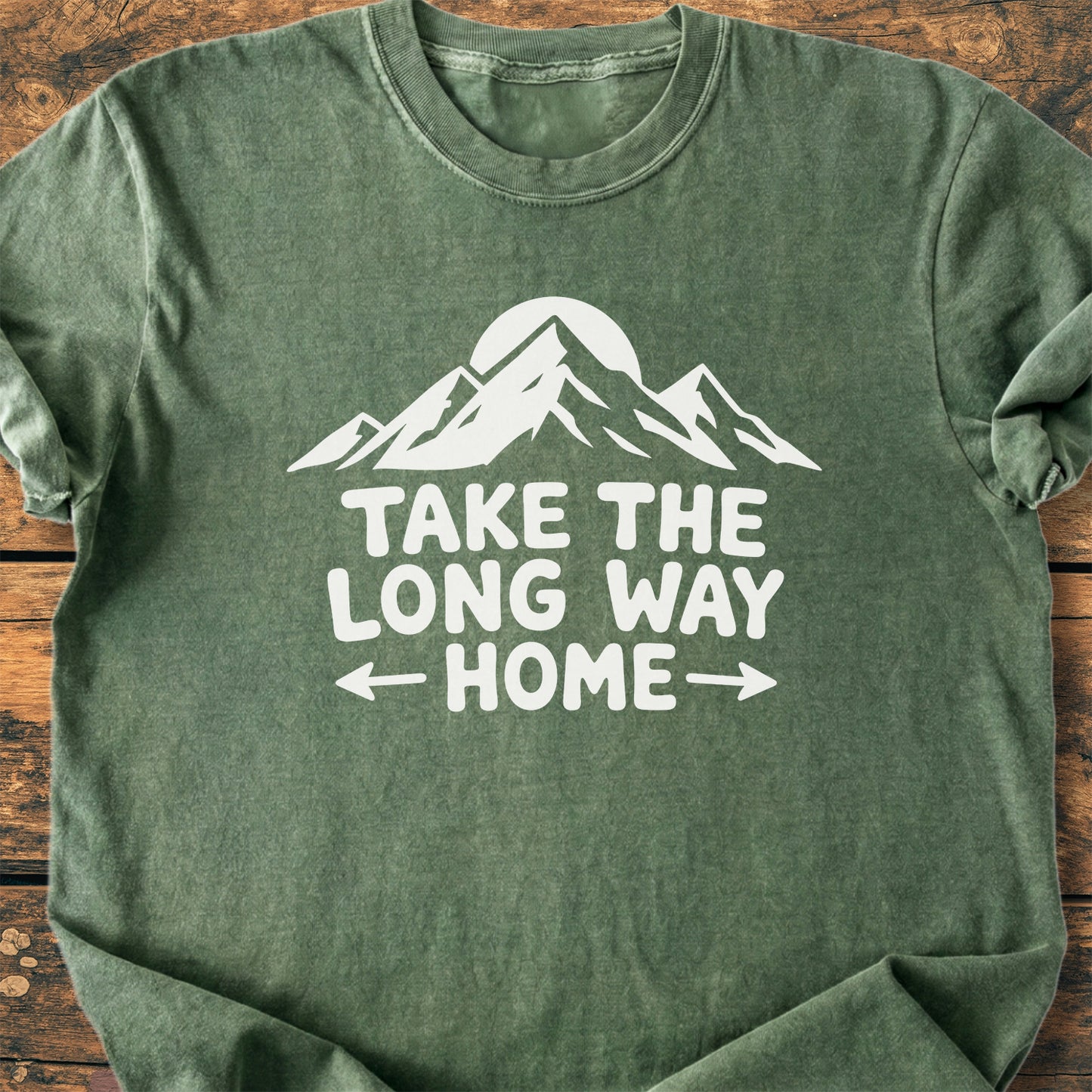 Take The Long Way Home - Premium Vintage Tee