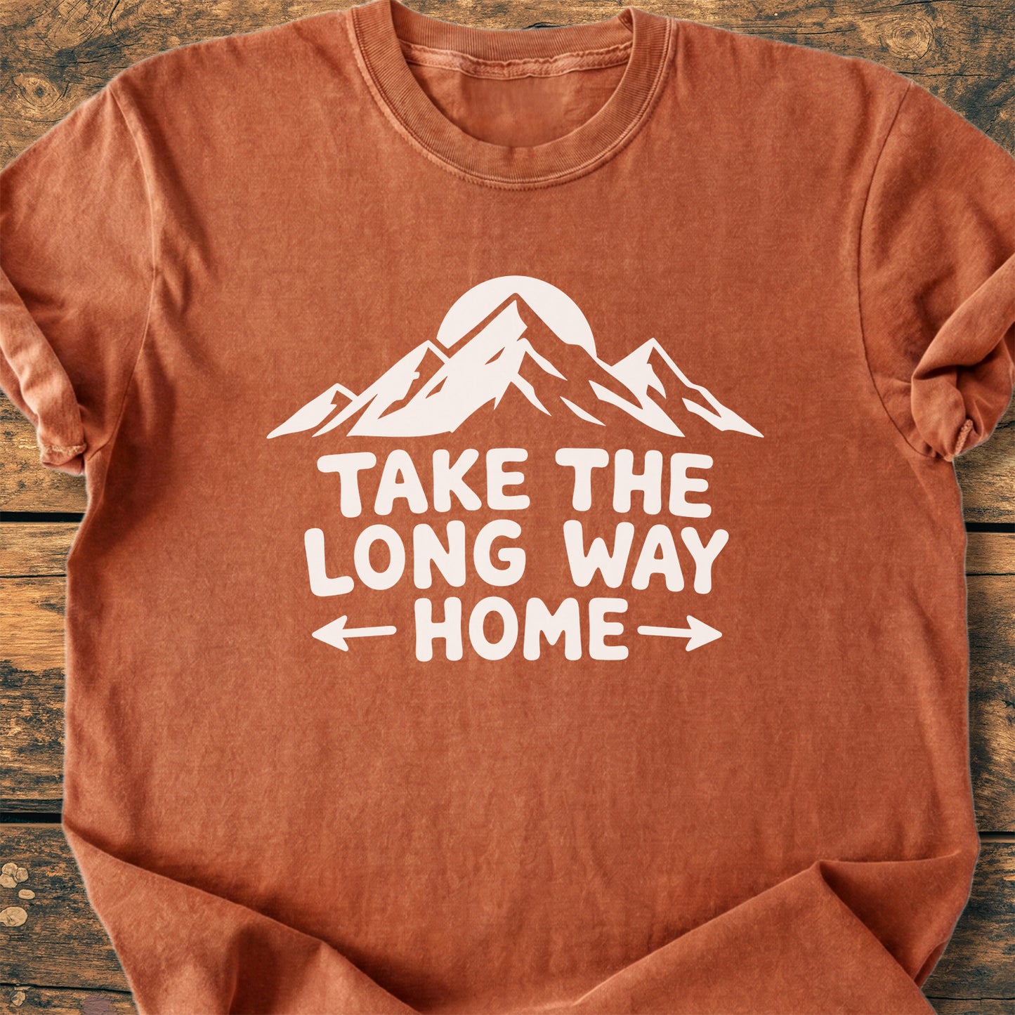 Take The Long Way Home - Premium Vintage Tee