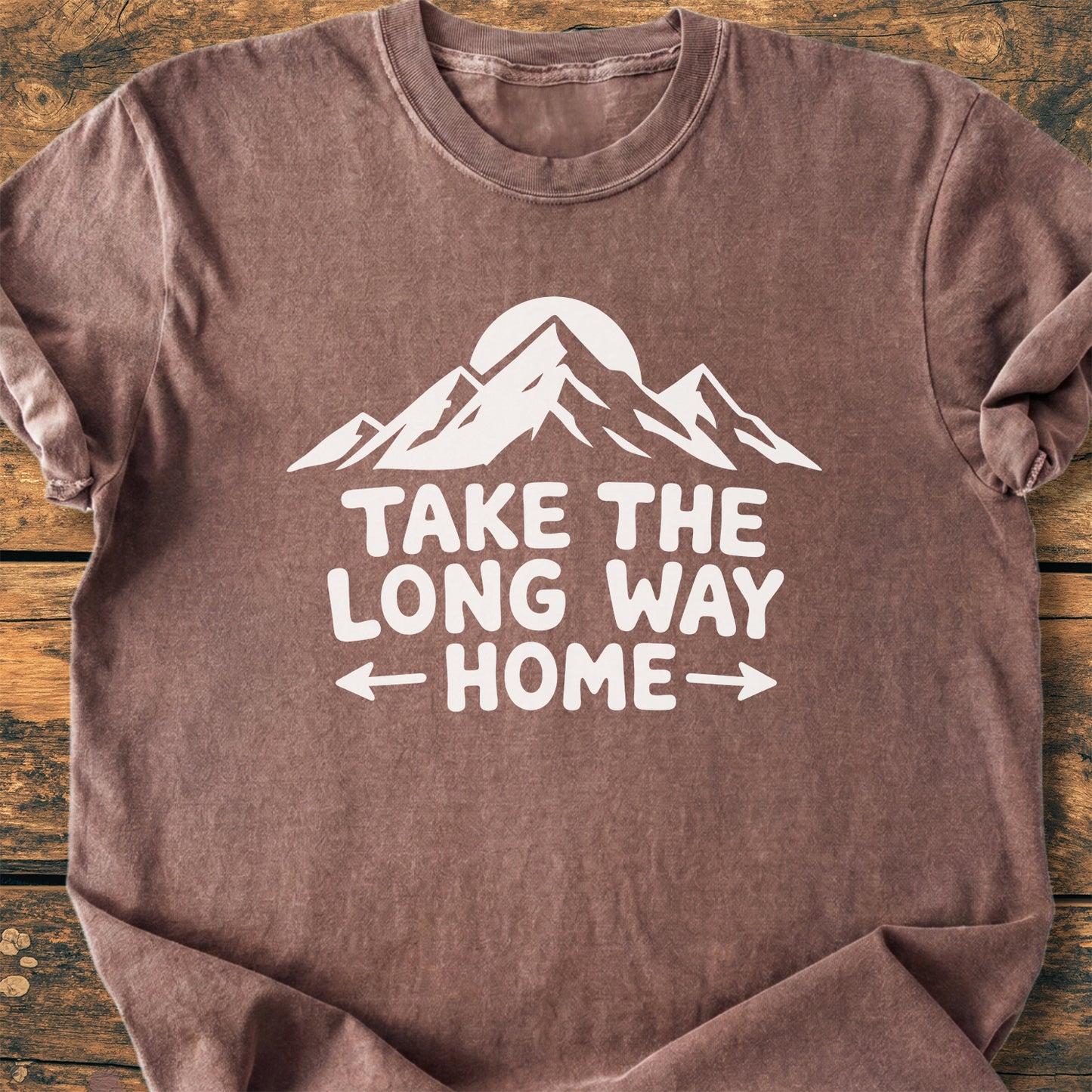 Take The Long Way Home - Premium Vintage Tee
