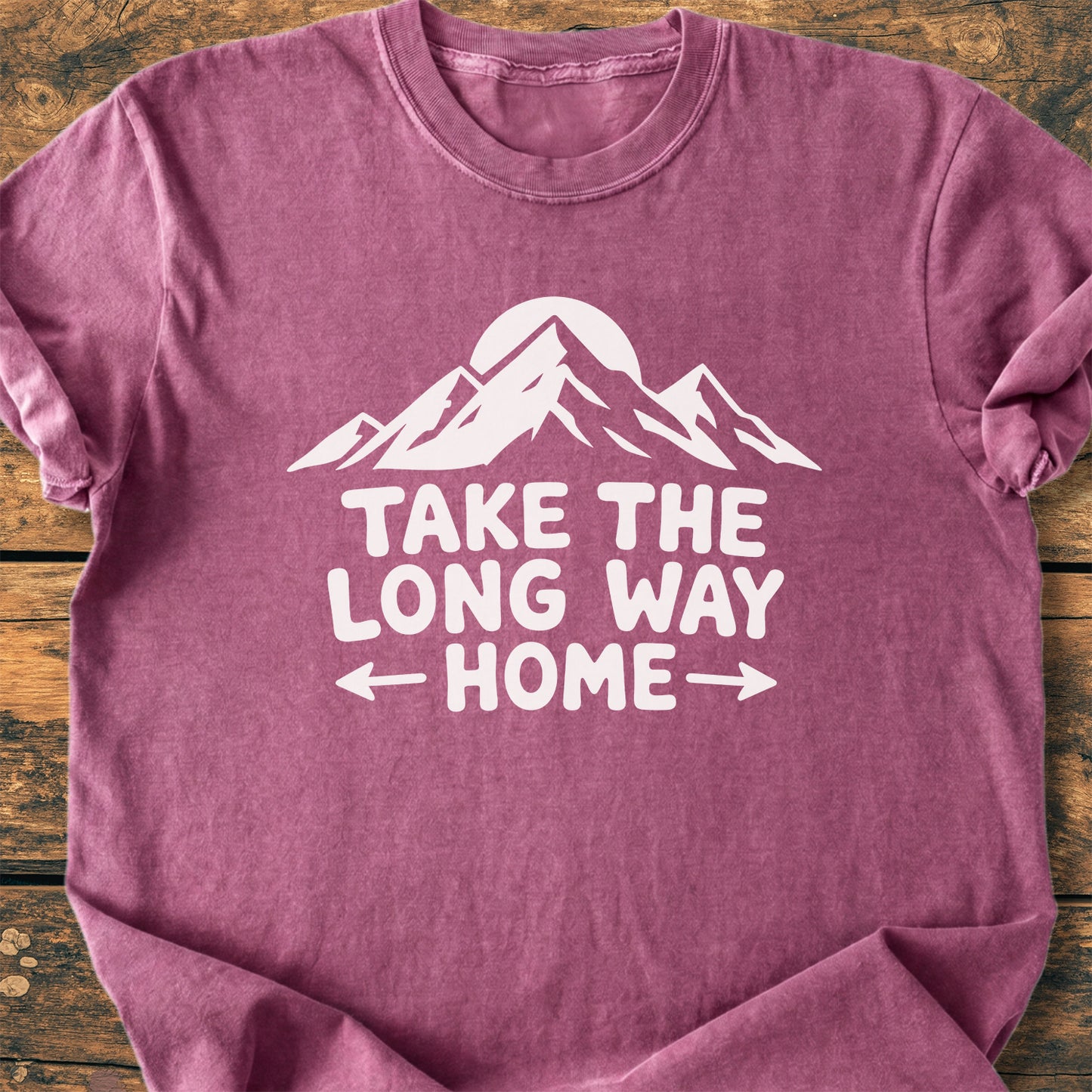 Take The Long Way Home - Premium Vintage Tee