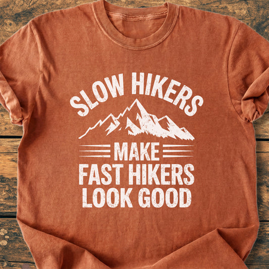 Slow Hikers - Premium Vintage Tee