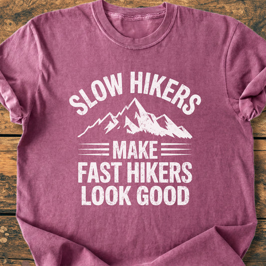 Slow Hikers - Premium Vintage Tee