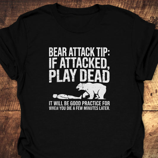 Bear Attack Tip Classic T-Shirt