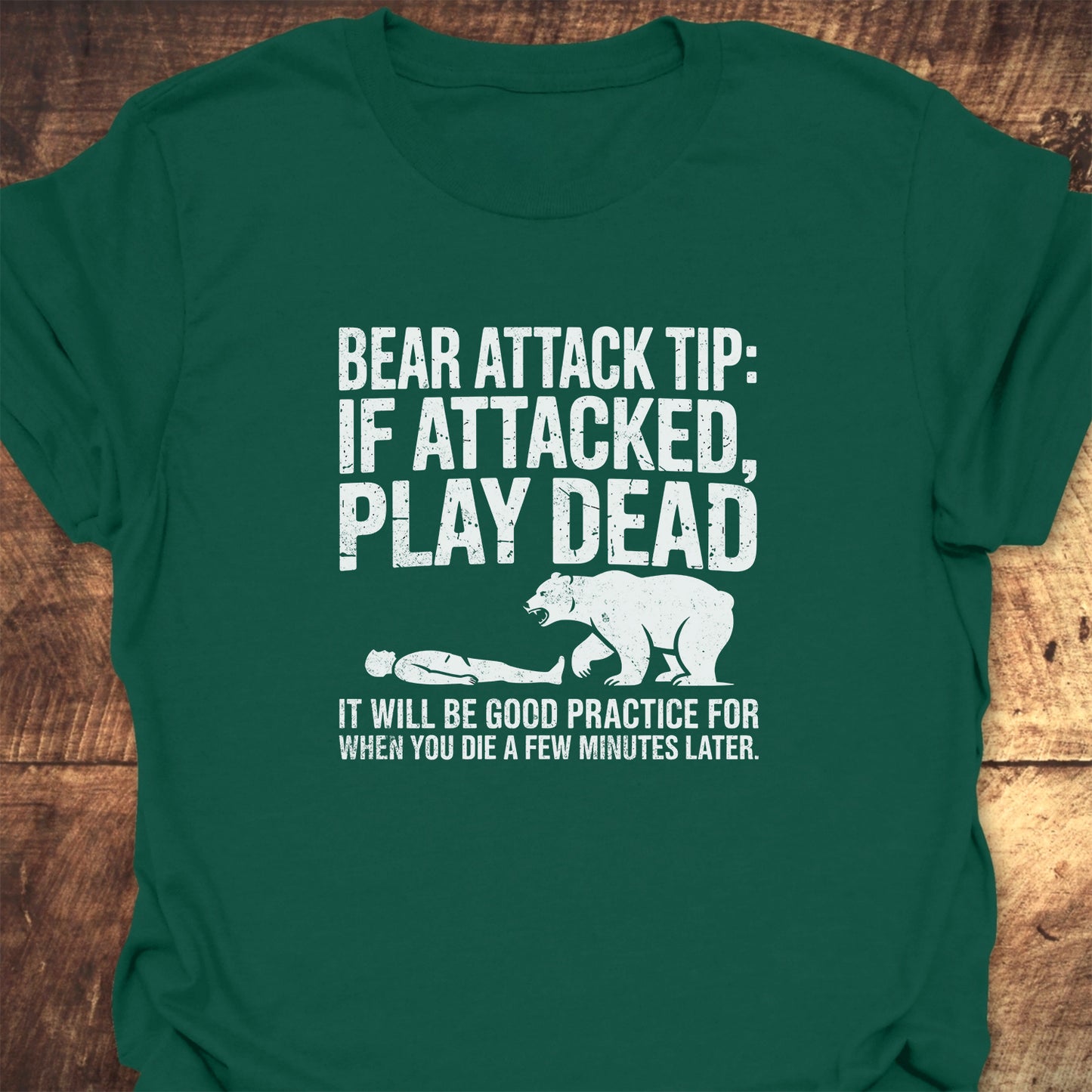 Bear Attack Tip Classic T-Shirt