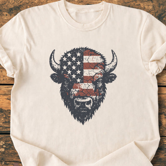 American Bison - Premium Vintage Tee