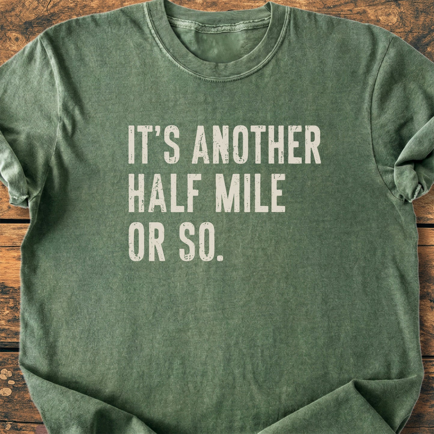 It's Another Half Mile - Premium Vintage Tee
