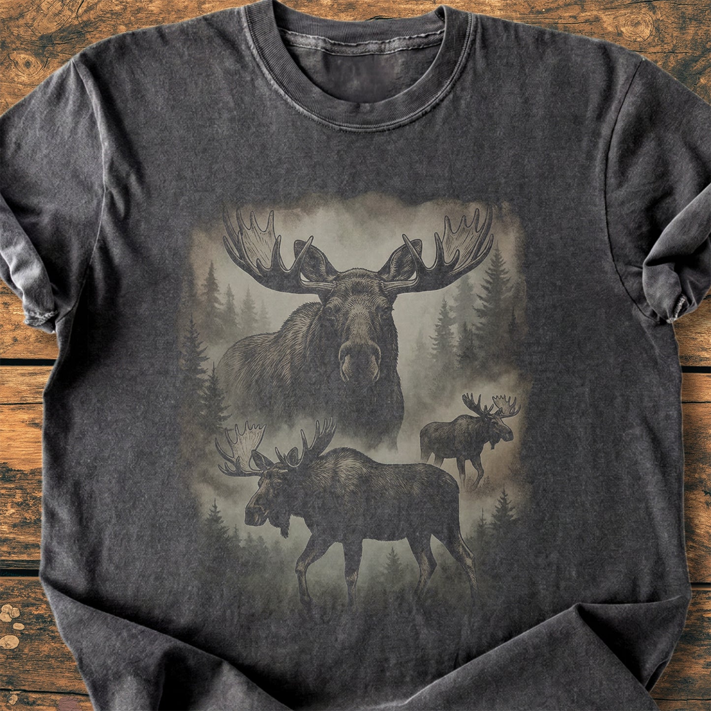 Shadow Moose - Premium Vintage Tee
