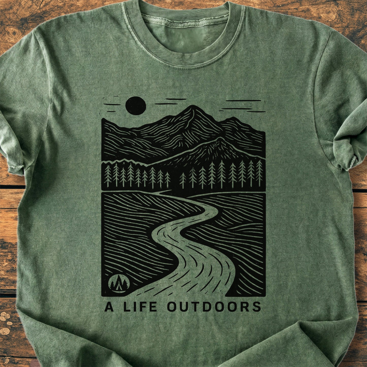 A Life Outdoors - Premium Vintage Tee