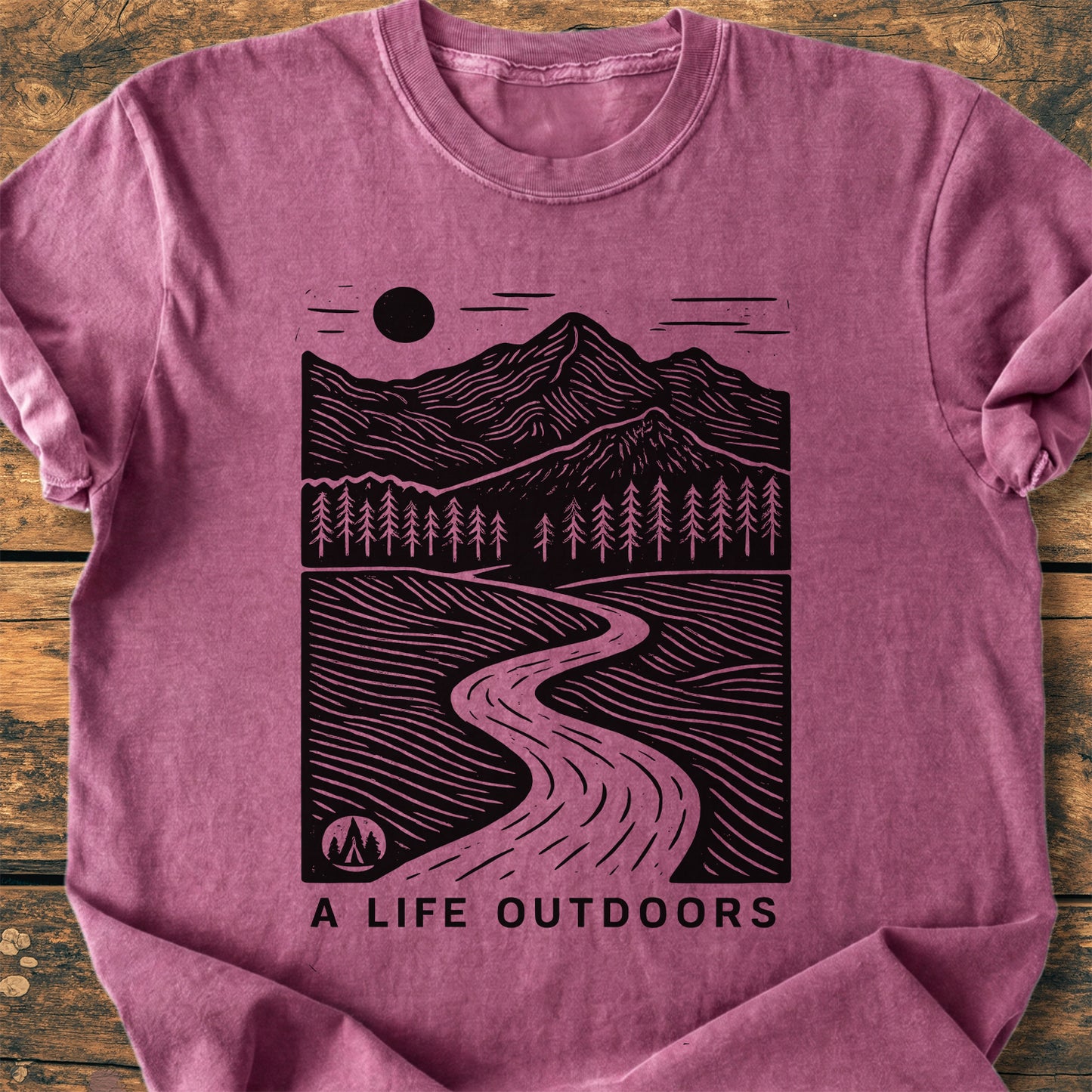 A Life Outdoors - Premium Vintage Tee