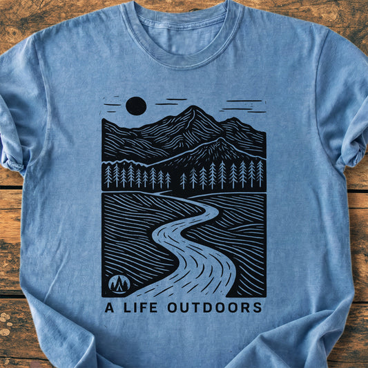 A Life Outdoors - Premium Vintage Tee
