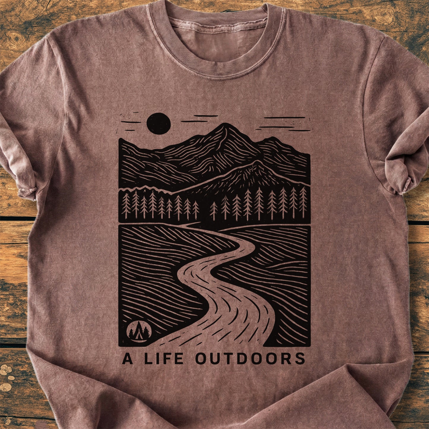 A Life Outdoors - Premium Vintage Tee