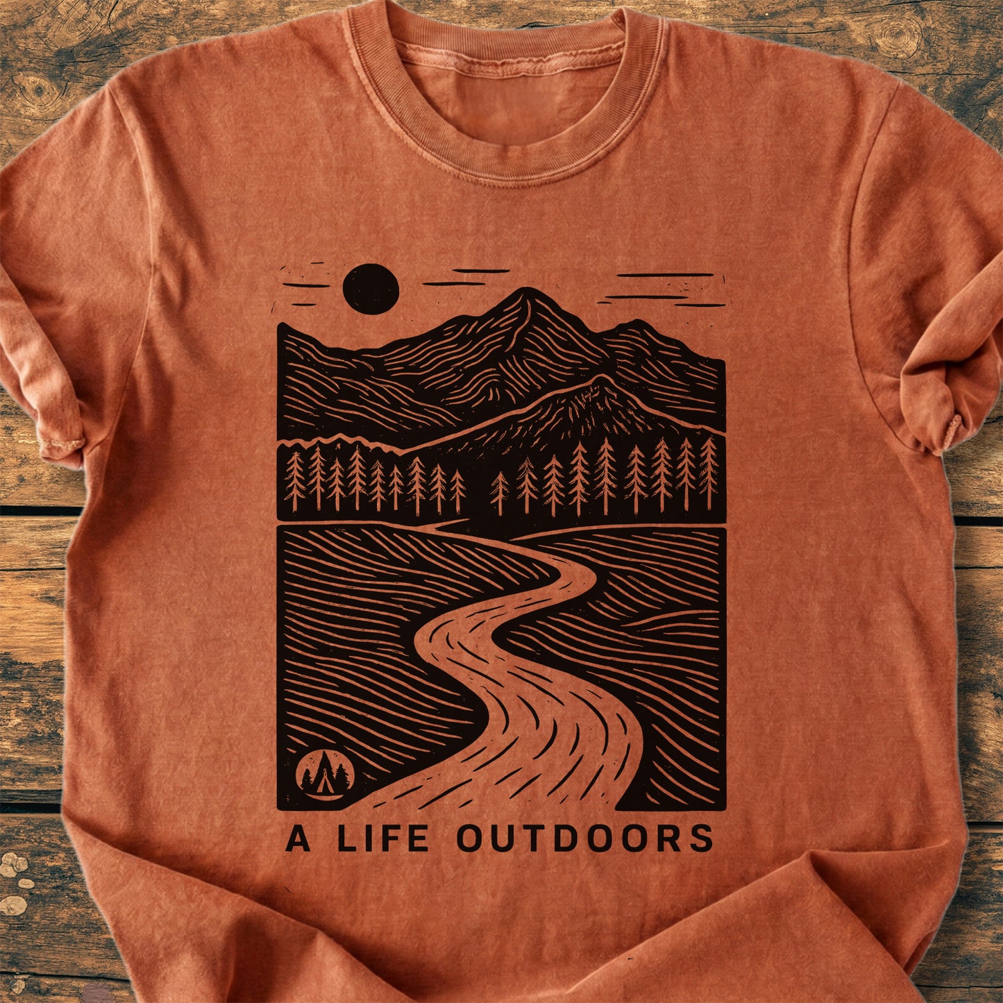 A Life Outdoors - Premium Vintage Tee