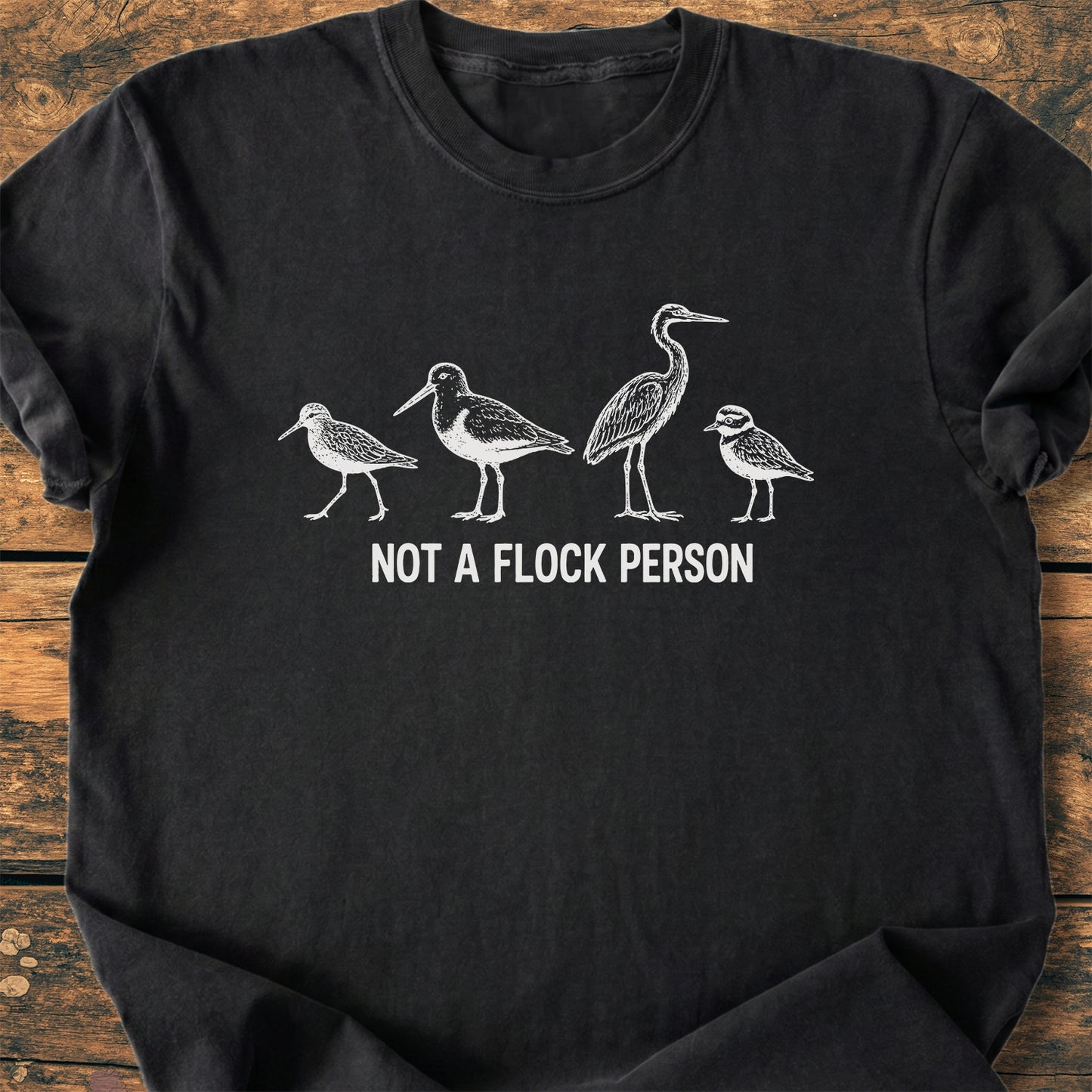 Not A Flock Person - Premium Vintage Tee