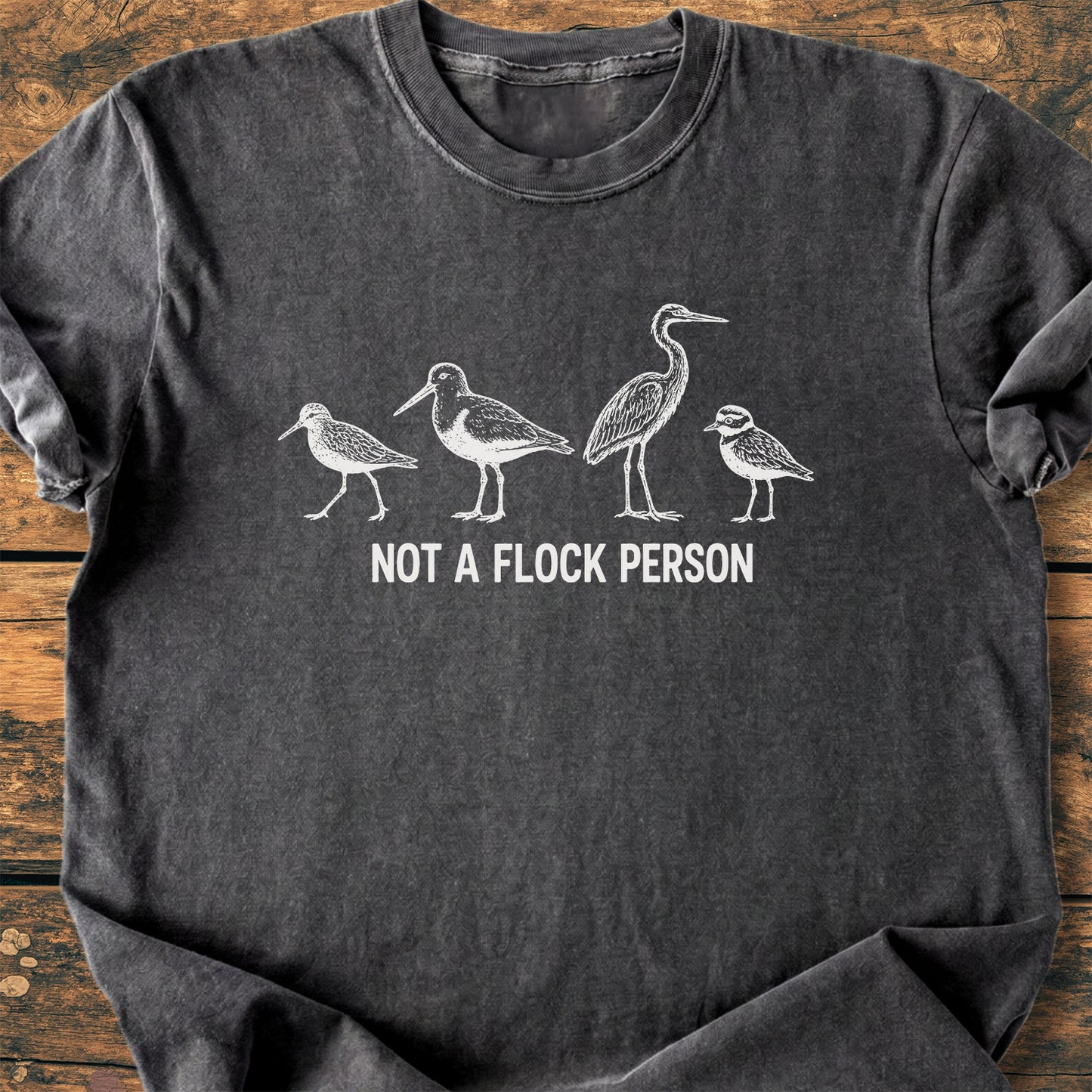 Not A Flock Person - Premium Vintage Tee