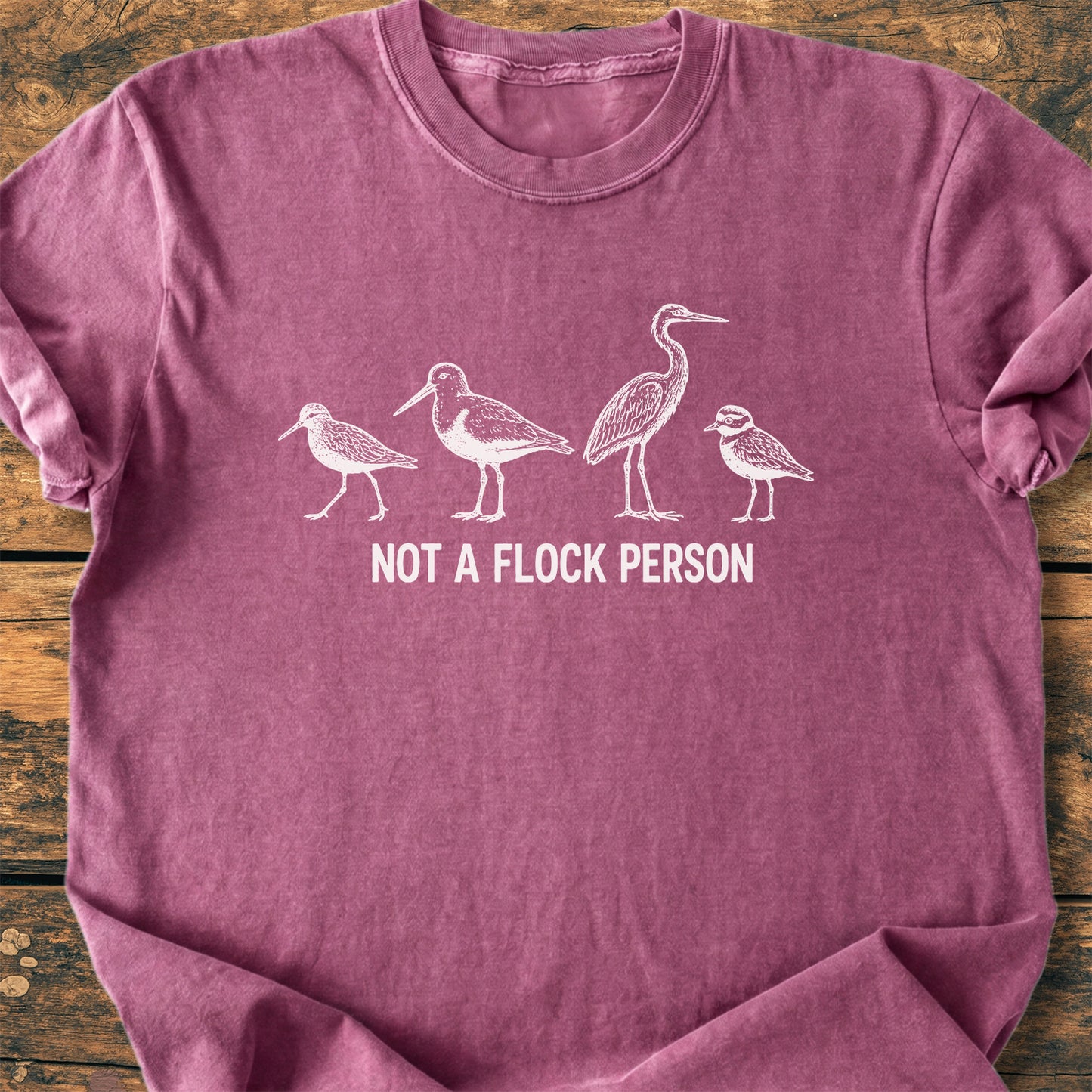Not A Flock Person - Premium Vintage Tee