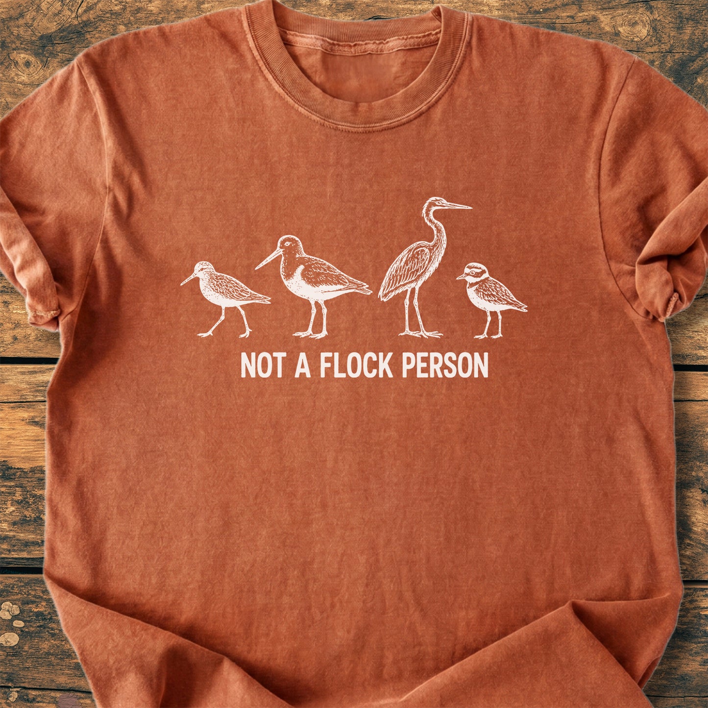 Not A Flock Person - Premium Vintage Tee