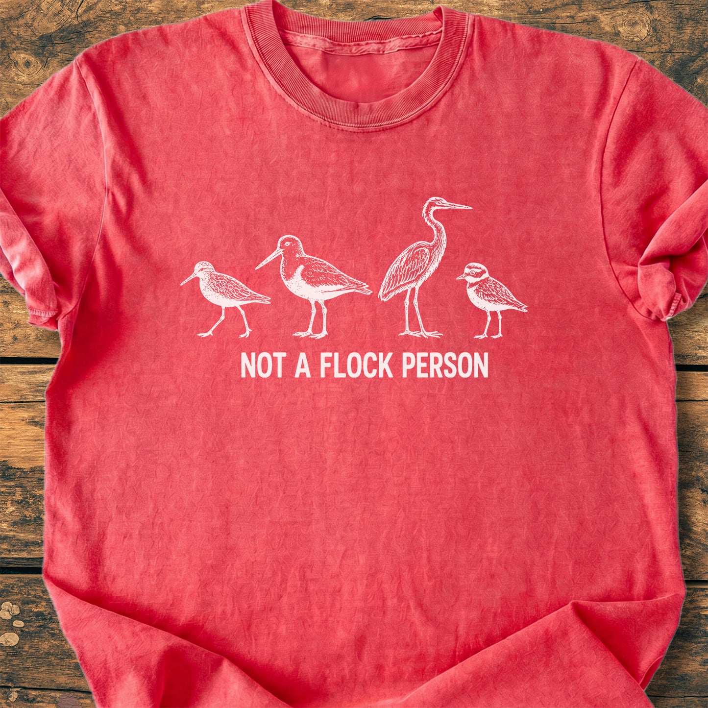 Not A Flock Person - Premium Vintage Tee