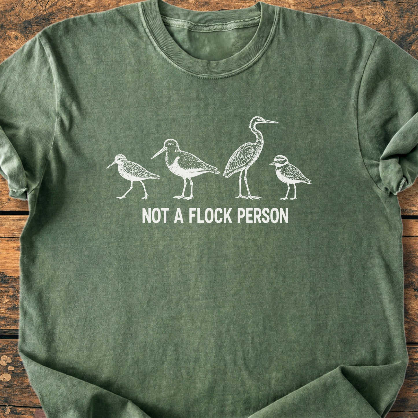Not A Flock Person - Premium Vintage Tee