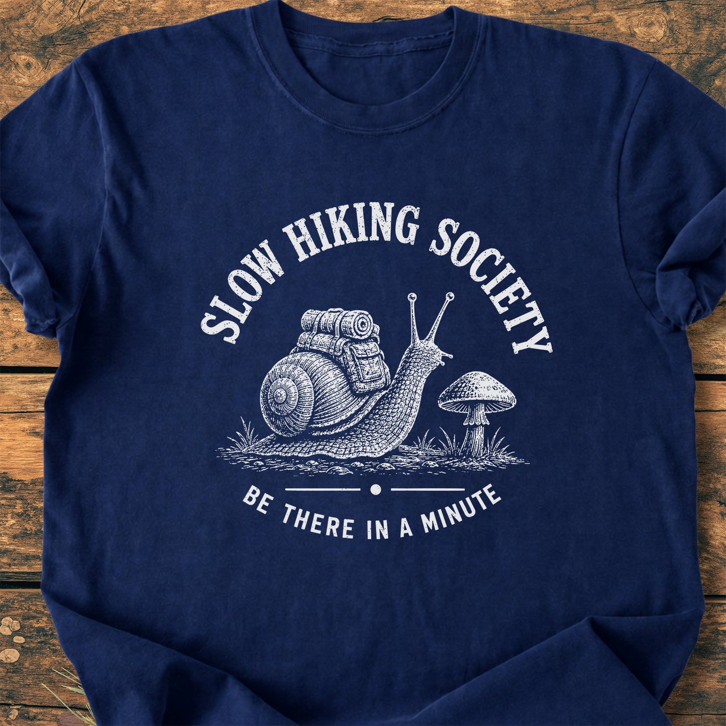 Slow Hiking Society - Premium Vintage Tee