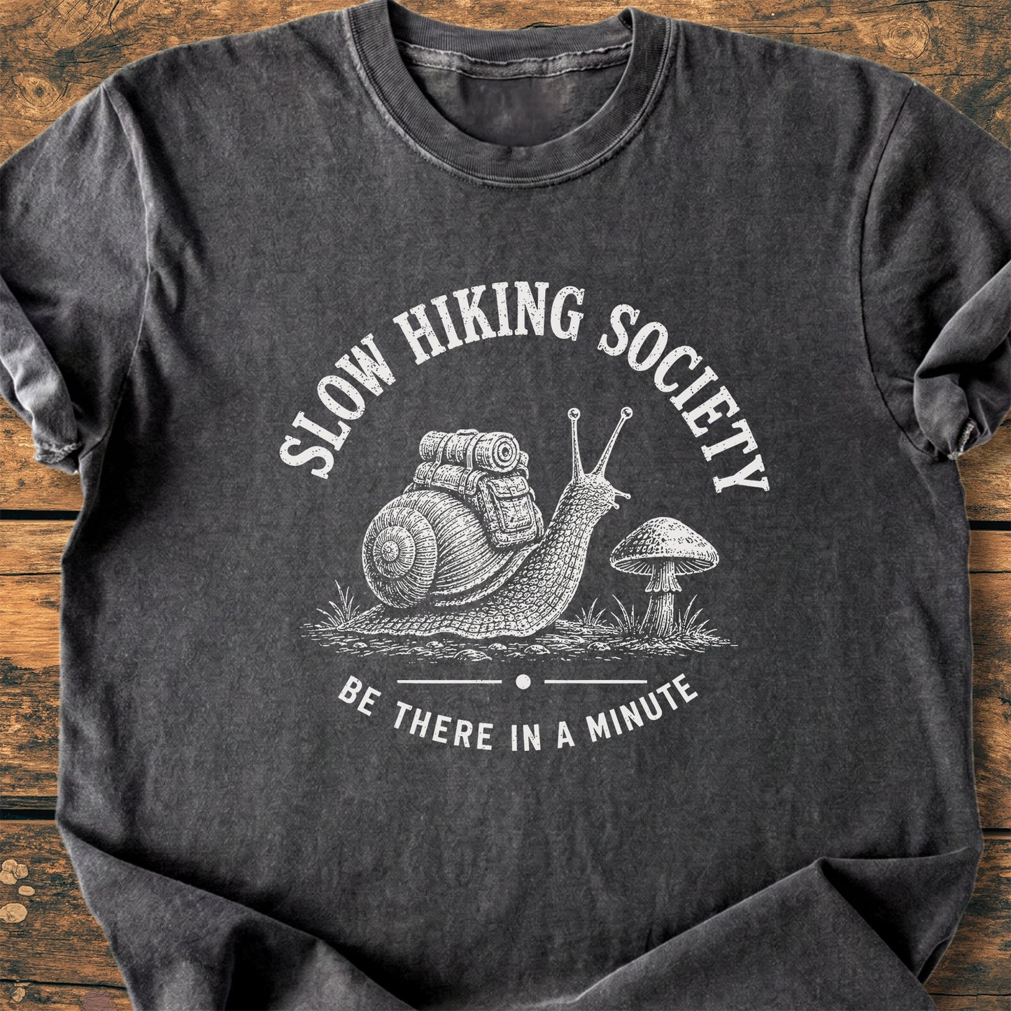 Slow Hiking Society - Premium Vintage Tee