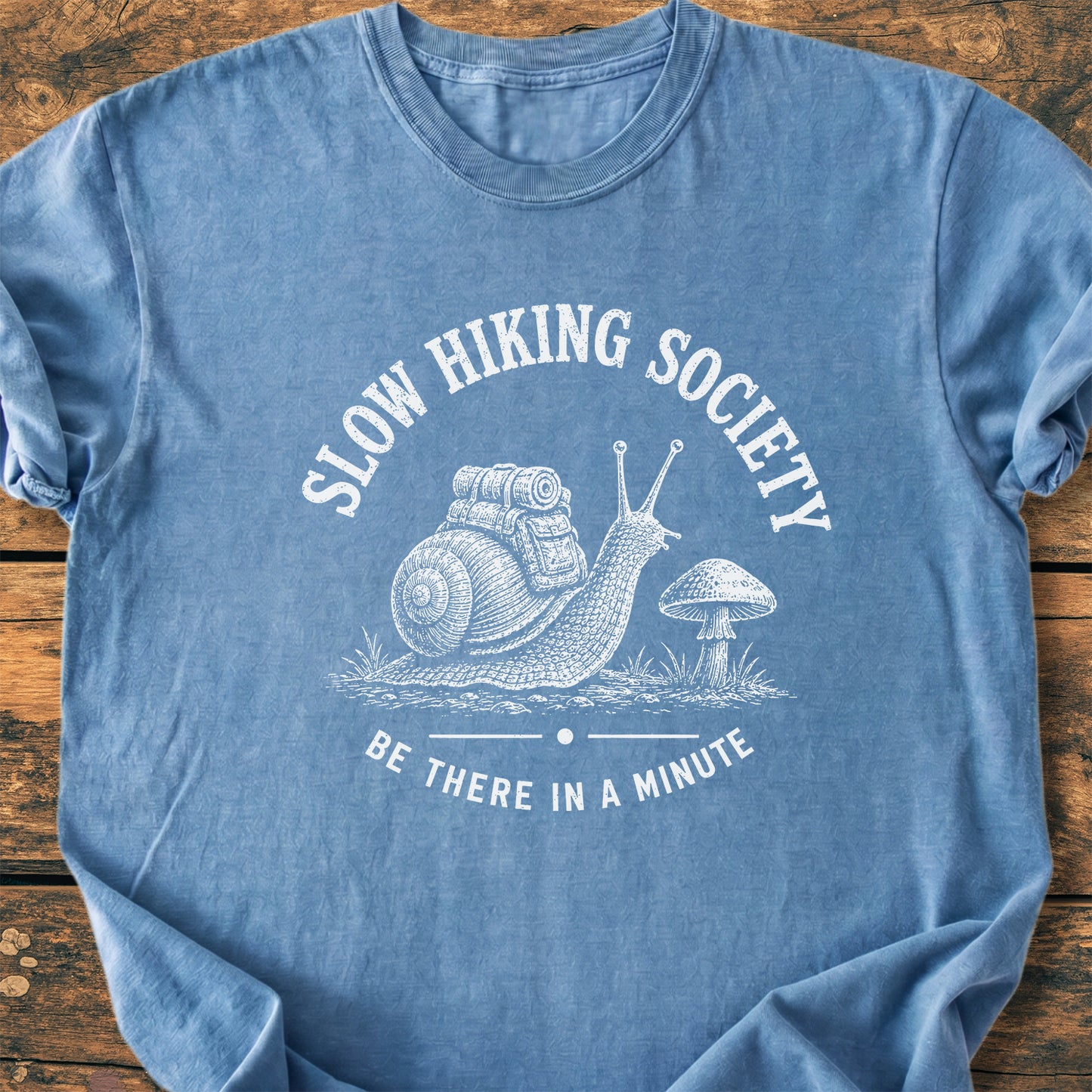 Slow Hiking Society - Premium Vintage Tee