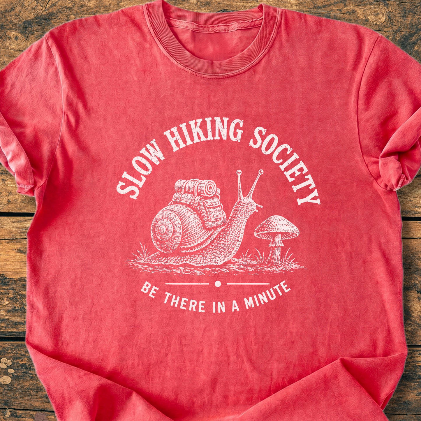 Slow Hiking Society - Premium Vintage Tee