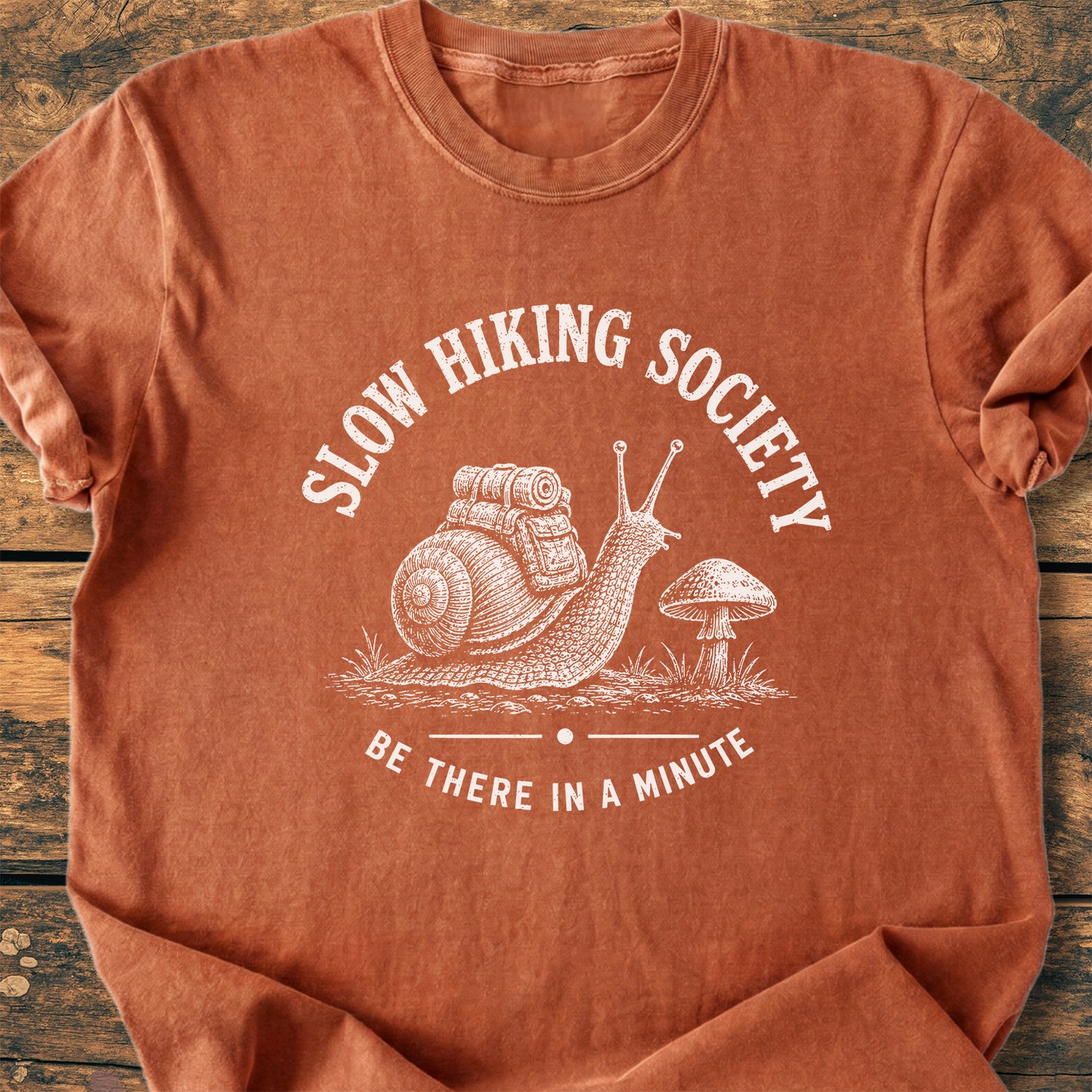 Slow Hiking Society - Premium Vintage Tee