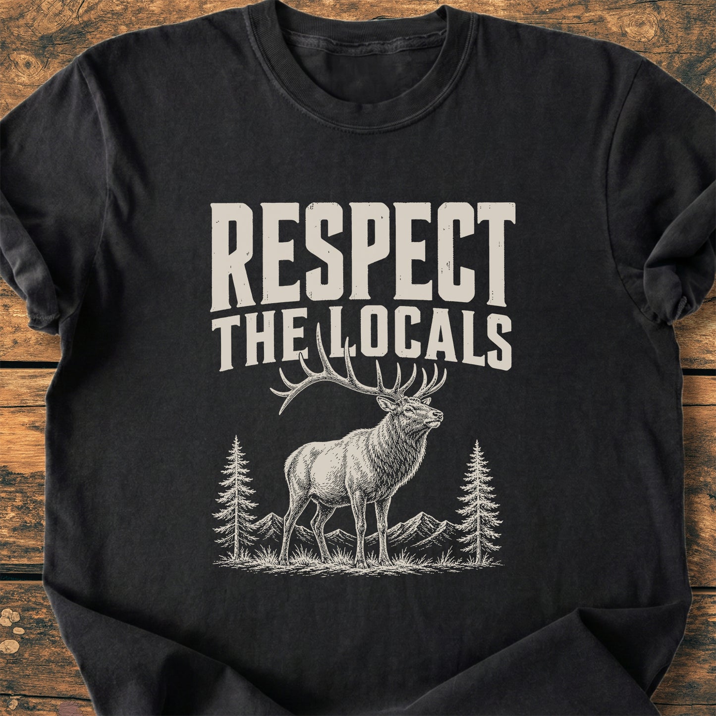 Respect The Locals - Premium Vintage Tee