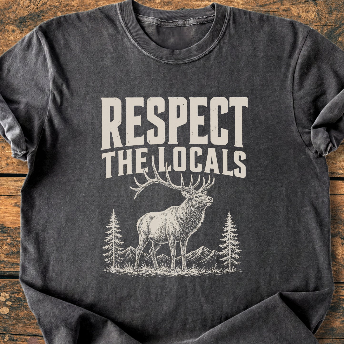 Respect The Locals - Premium Vintage Tee