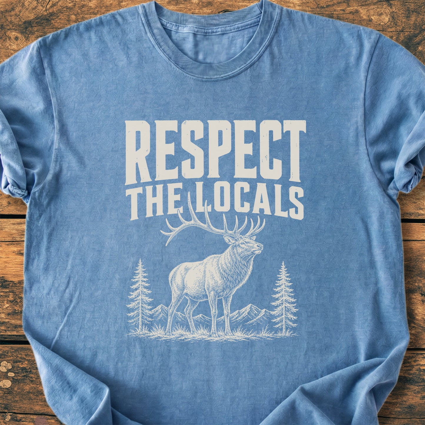 Respect The Locals - Premium Vintage Tee