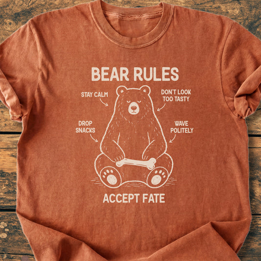 Bear Rules - Premium Vintage Tee