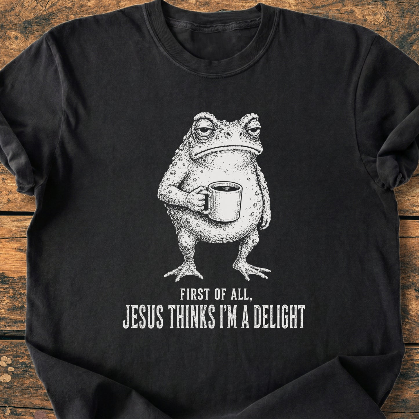 Jesus Thinks I'm A Delight - Premium Vintage Tee