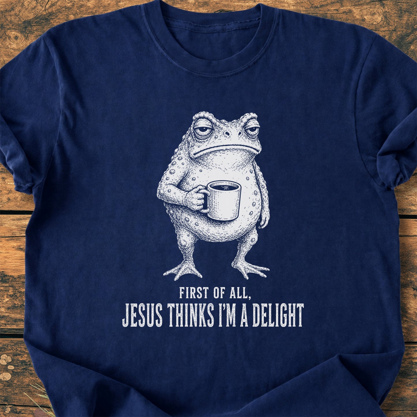 Jesus Thinks I'm A Delight - Premium Vintage Tee