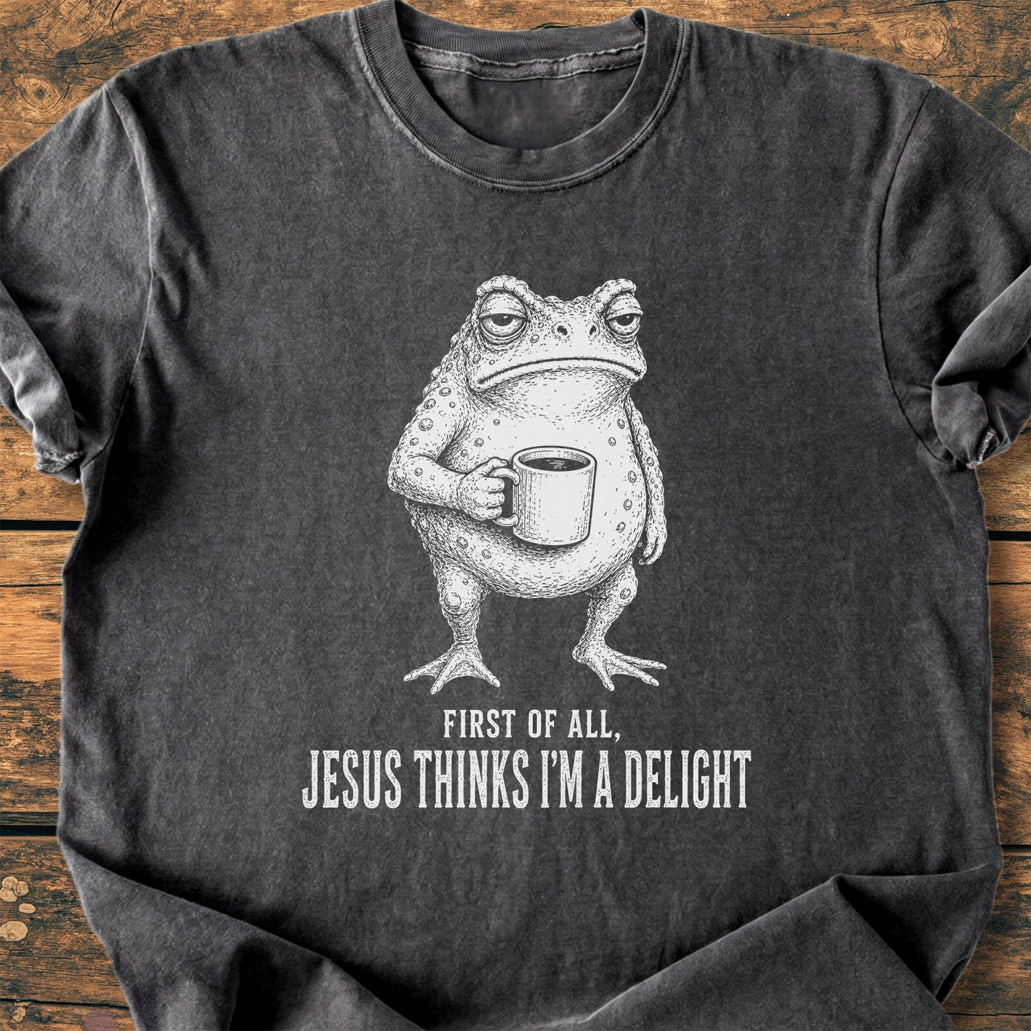 Jesus Thinks I'm A Delight - Premium Vintage Tee
