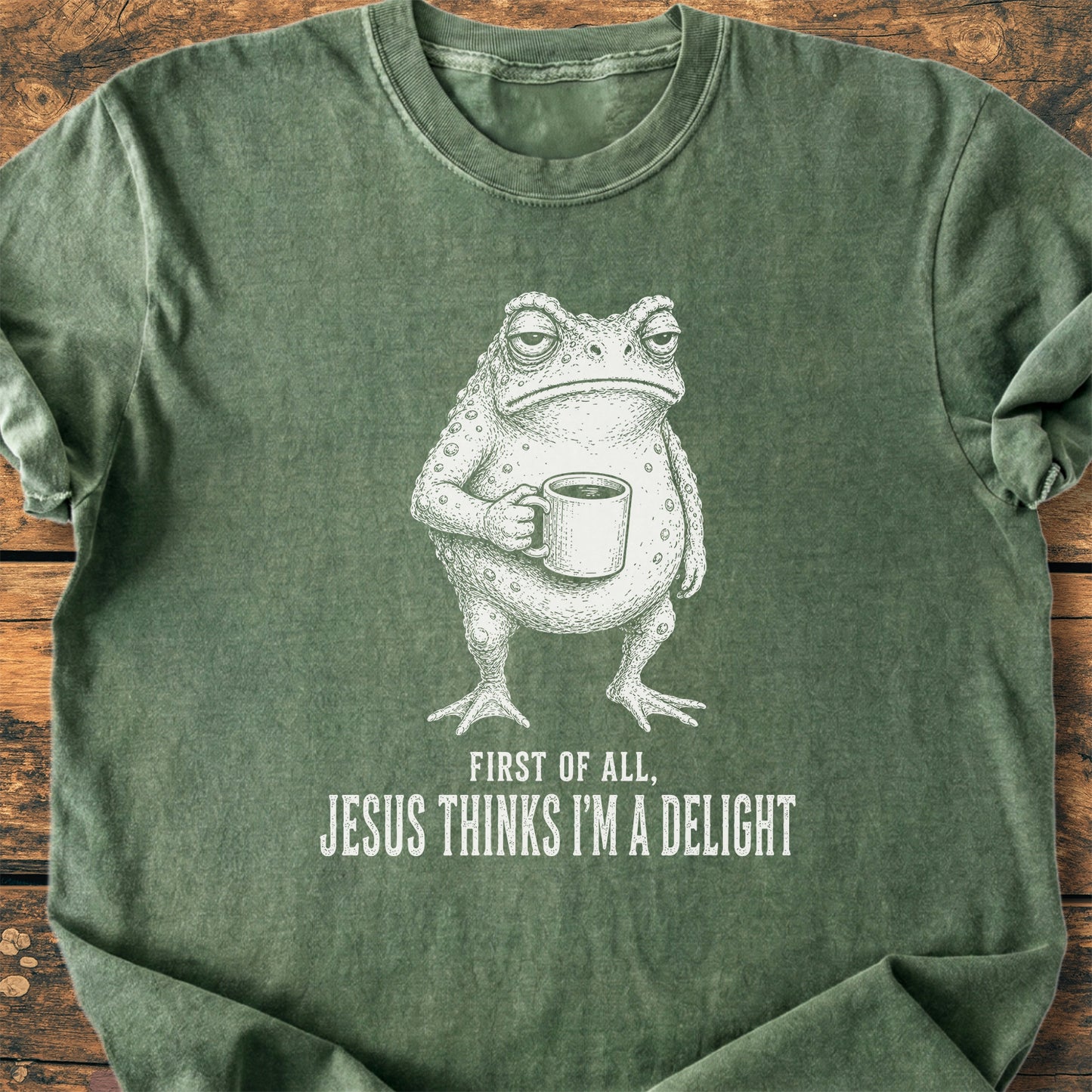 Jesus Thinks I'm A Delight - Premium Vintage Tee