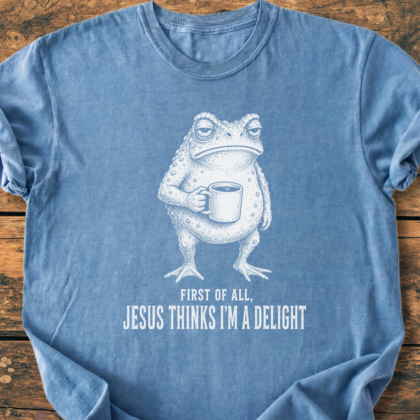 Jesus Thinks I'm A Delight - Premium Vintage Tee