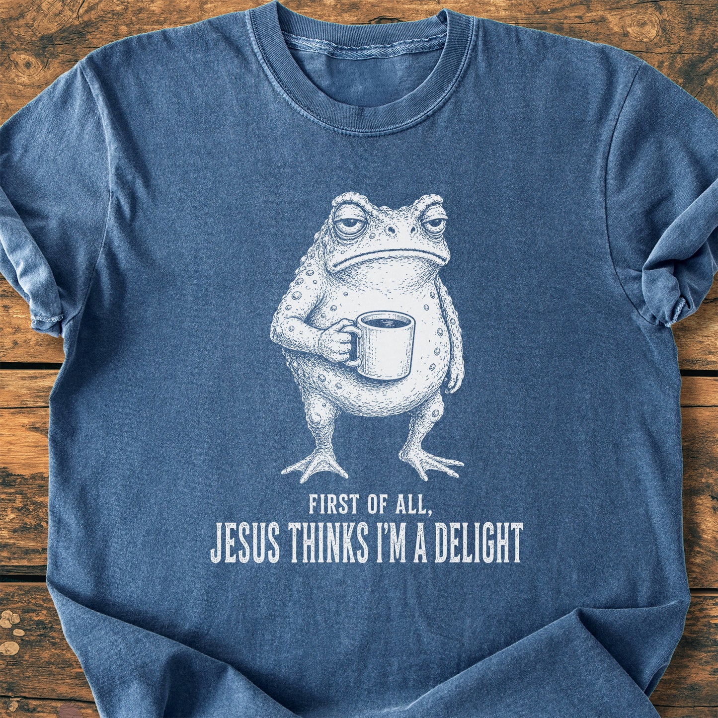 Jesus Thinks I'm A Delight - Premium Vintage Tee