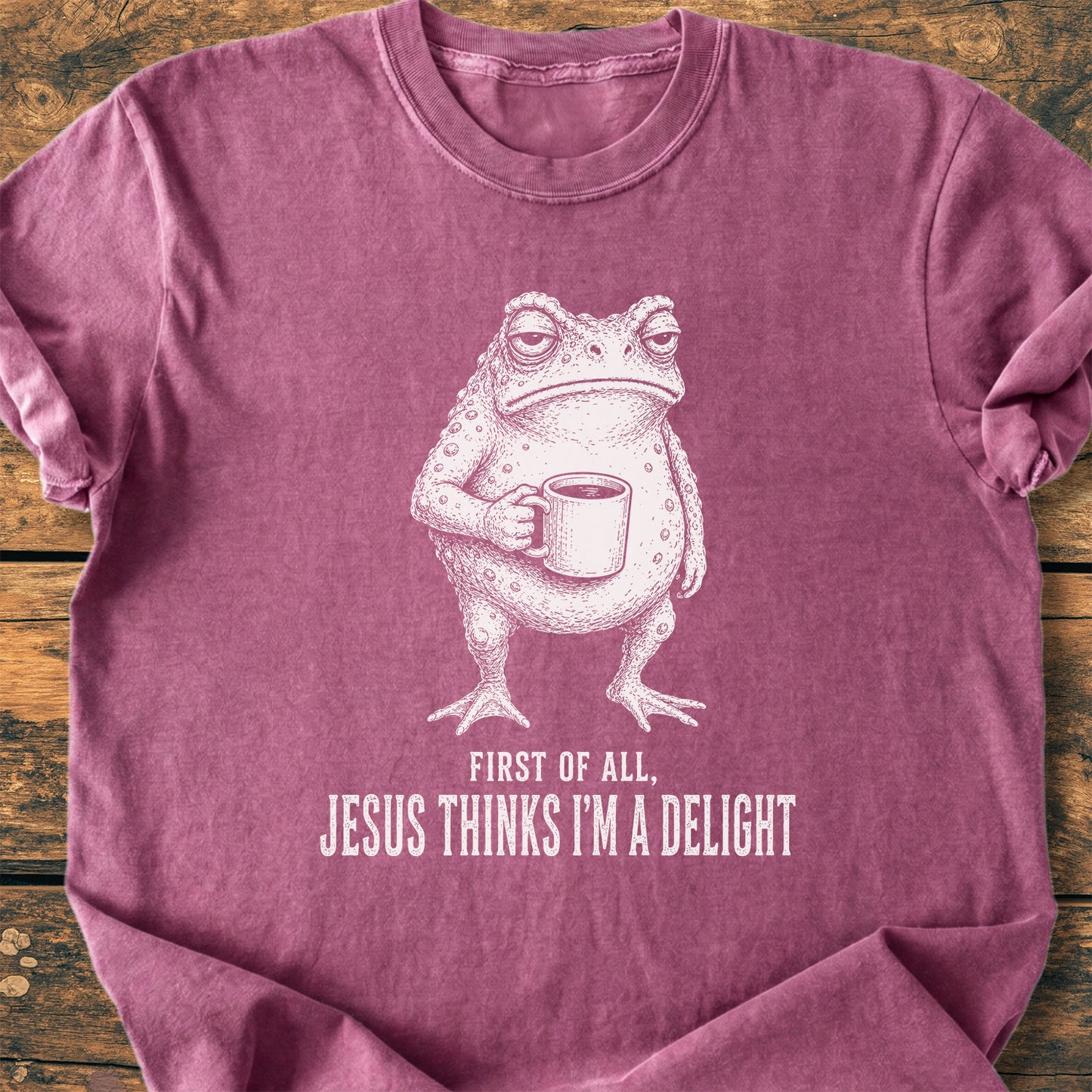 Jesus Thinks I'm A Delight - Premium Vintage Tee
