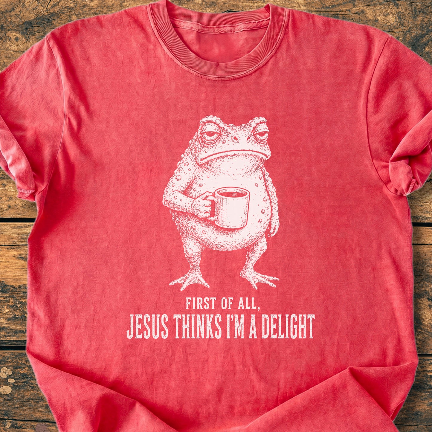 Jesus Thinks I'm A Delight - Premium Vintage Tee
