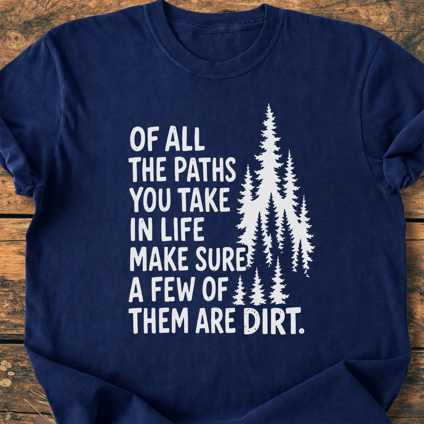 Of All The Paths (John Muir) - Premium Vintage Tee