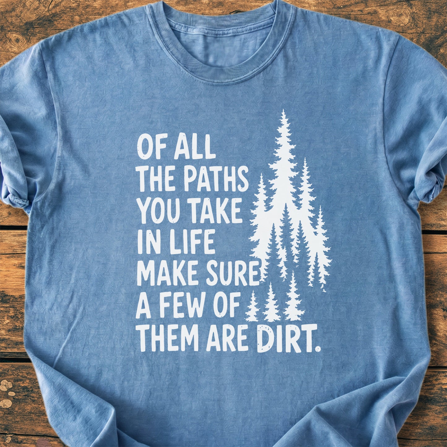Of All The Paths (John Muir) - Premium Vintage Tee